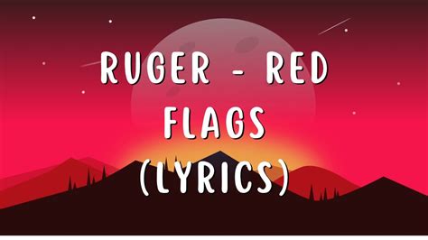 red flags lyrics|More.